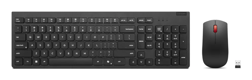 Lenovo 4X31R64467 Tastatur Maus enthalten Universal RF Wireless Deutsch Schwarz Lenovo 4X31R64467 Tastatur Maus enthalten Universal RF Wireless Deutsch Schwarz