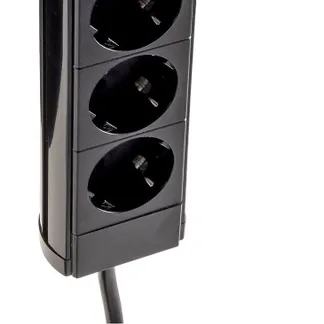 3-fach Tischsteckdose „CT-KS 3“ USB-A + C, 20W PD, 3m Kabel, Schwarz 3-fach Tischsteckdose „CT-KS 3“ USB-A + C, 20W PD, 3m Kabel, Schwarz