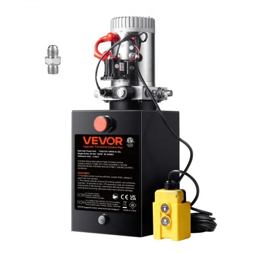VEVOR Hydraulikpumpe Hydraulikaggregat 12 V Hydraulikaggregat 1600 W, Einfachwirkende Hydraulikpumpe Hydraulic Power Pack, 5 Gal Tank Hand Pump Hydraulikaggregat, für Aufzüge, Gabelstapler usw. VEVOR Hydraulikpumpe Hydraulikaggregat 12 V Hydraulikaggregat 1600 W, Einfachwirkende Hydraulikpumpe Hydraulic Power Pack, 5 Gal Tank Hand Pump Hydraulikaggregat, für Aufzüge, Gabelstapler usw.