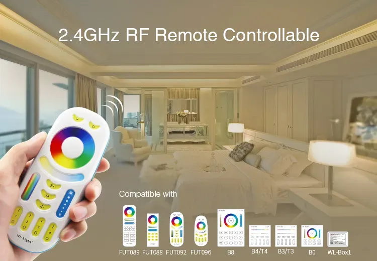 MiBoxer FUT038M LED Controller RGB-W 2,4GHz DC12/24V für LED Strips – Bild 3