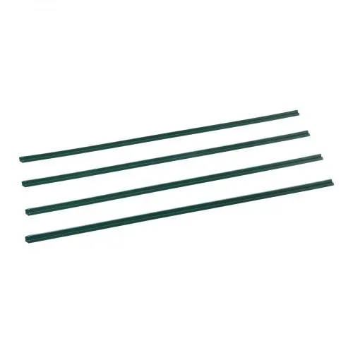 VEVOR Sichtschutzlamellen 1130 mm, einwandige vertikale Lamellen mit Bodenverriegelung für Maschendrahtzäune, hochdichte HDPE-Maschendrahtlamellen, ideal für Garten, Bauernhof, Sportplatz (grün) – Bild 9