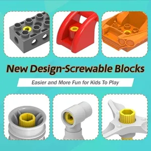 Makerzoid Big Blocks Maschinenbau ab 3 Jahren – Bild 3