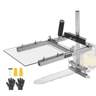 VEVOR Mobiles Sägewerk für Kettensäge, Kettensägenmühle für 41-51 cm Plankenfräsbalken, Schnittholz-Querschnittführungskettensäge mit Schutzschild, 0,2-11,81 Zoll Schnittdicke VEVOR Mobiles Sägewerk für Kettensäge, Kettensägenmühle für 41-51 cm Plankenfräsbalken, Schnittholz-Querschnittführungskettensäge mit Schutzschild, 0,2-11,81 Zoll Schnittdicke