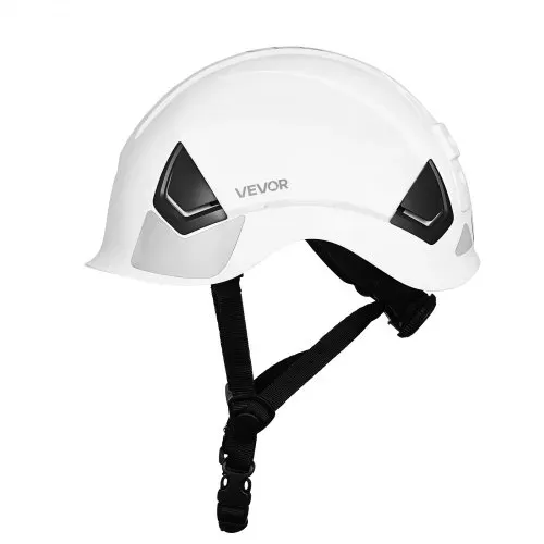 VEVOR Schutzhelm ANSI/ISEA Z89.1-zugelassener ABS-Sicherheitshelm mit 6-Punkt-Ratschenaufhängung, verstellbarer Industriehelm belüfteter Bauhelm Arbeitshelm für Industriebau Arbeitskleidung Weiß – Bild 9