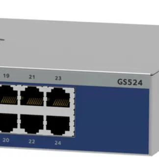 NETGEAR GS524-300EUS Netzwerk-Switch Unmanaged Gigabit Ethernet (10/100/1000) Grau NETGEAR GS524-300EUS Netzwerk-Switch Unmanaged Gigabit Ethernet (10/100/1000) Grau