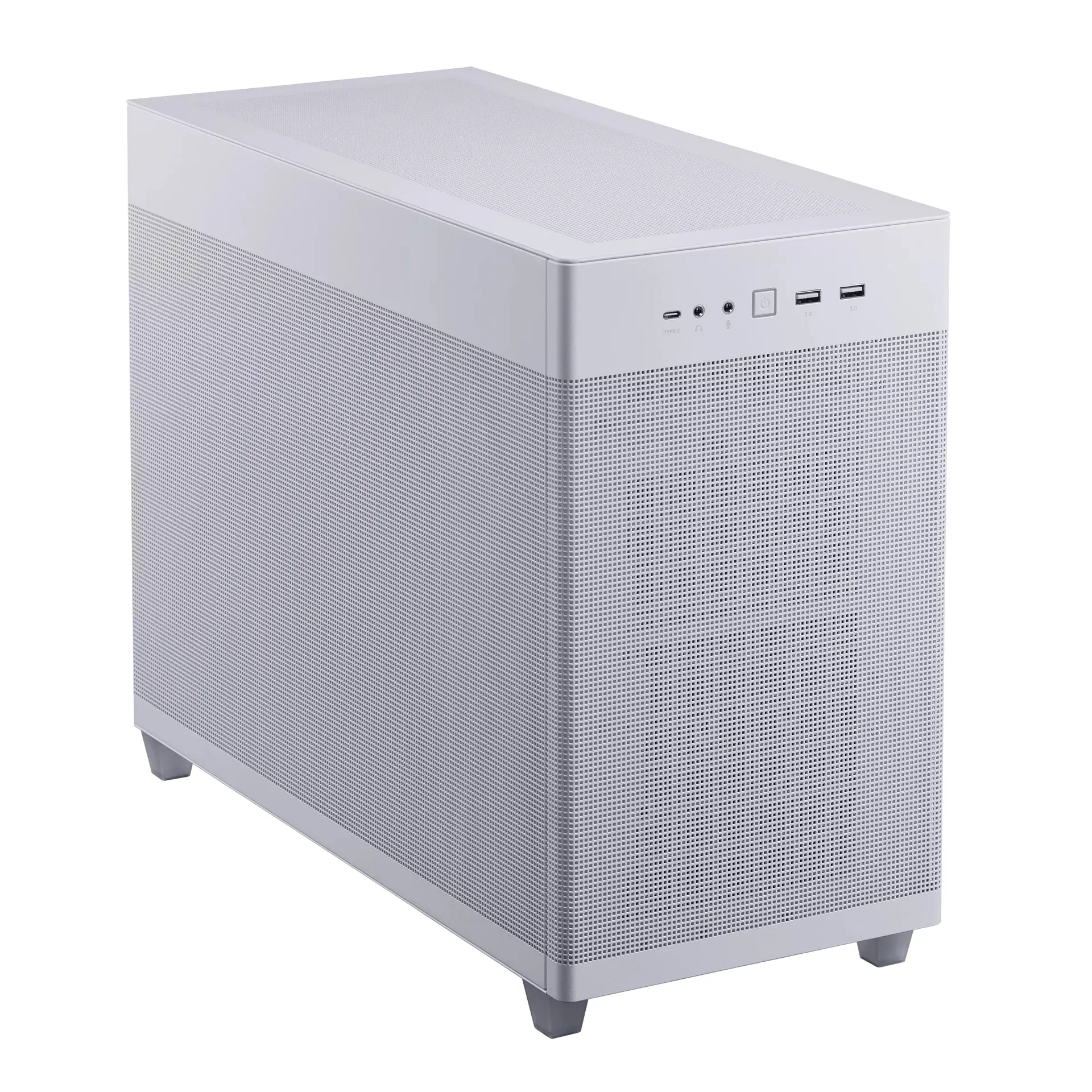 ASUS Prime AP201 MicroATX Mini Tower Weiß – Bild 5
