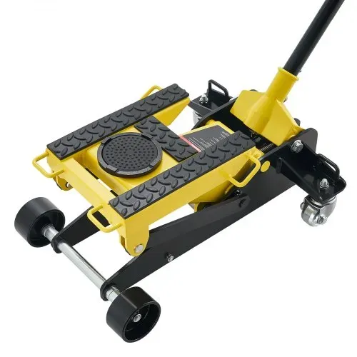 VEVOR Hydraulischer Rangierwagenheber 2 t Tragkraft, Flacher Wagenheber aus Stahl mit Einkolben-Schnellhubpumpe, Autoheber für Pkw, Motorräder und ATVs, 150–435 mm Hubbereich, Rennwagenheber – Bild 9