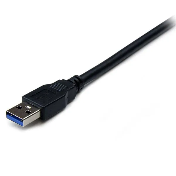 StarTech.com 2m USB 3.0 A auf A Verlängerungskabel - Stecker/ Buchse - Schwarz – Bild 2