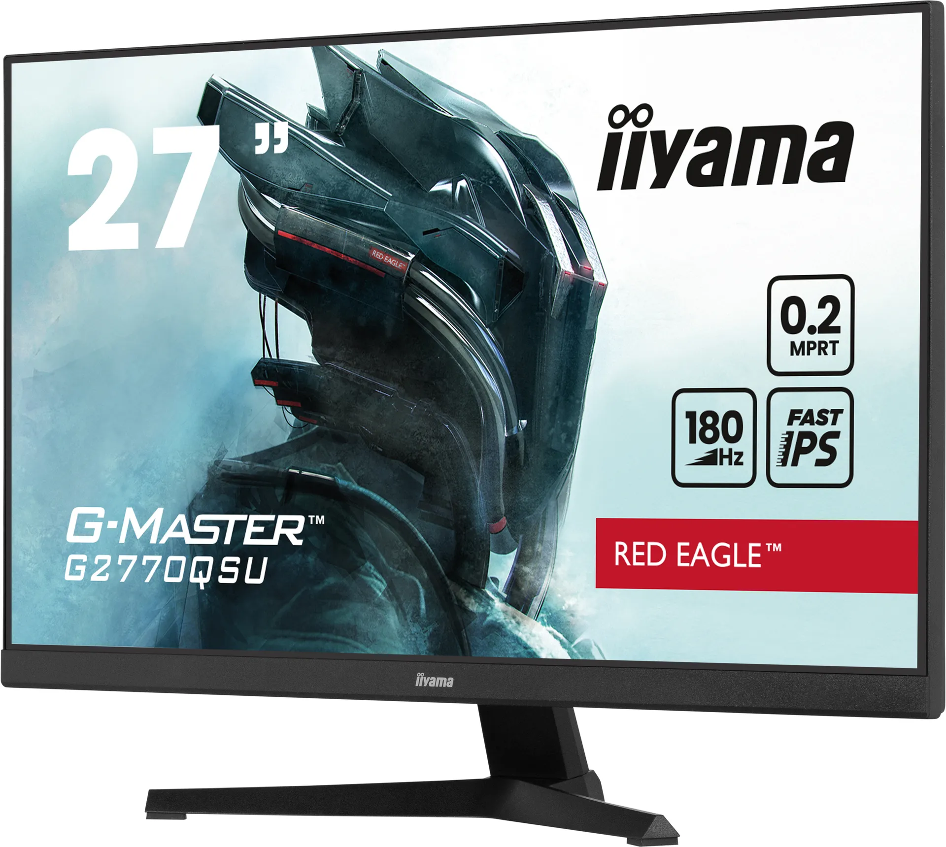 iiyama G-MASTER Erwecke dein volles Spielpotenzial mit dem Gaming-Monitor G2770QSU Red Eagle mit Fast IPS-Panel-Technologie – Bild 5