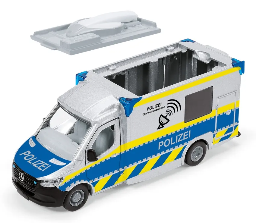 Siku Mercedes-Benz Sprinter Police Modell Polizeiwagen Vormontiert 1:50 – Bild 2