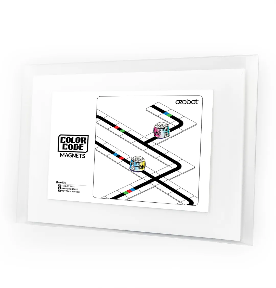 Ozobot MINT Basis Set Magnetische Farbcode Kacheln „Color Code Magnets Base Kit“ Ozobot MINT Basis Set Magnetische Farbcode Kacheln „Color Code Magnets Base Kit“