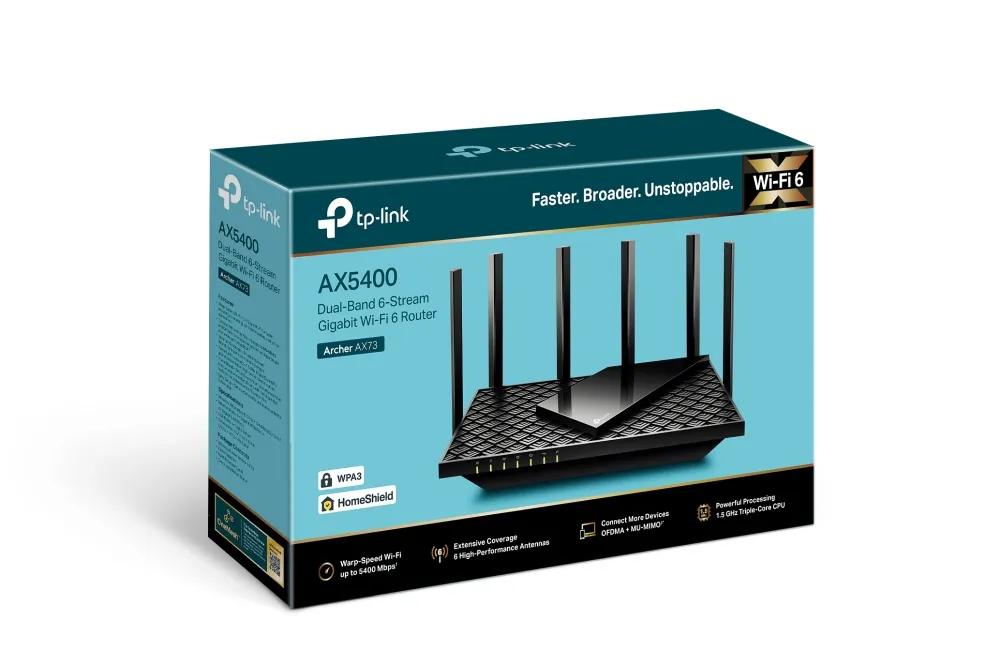 TP-Link Archer AX5400 Dual-Band Gigabit Wi-Fi 6 Router – Bild 4