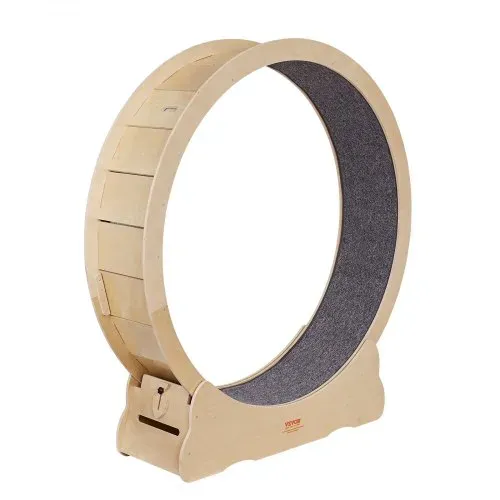 VEVOR Katzenlaufrad 1320x340x1415mm Laufrad Katzen aus Birken-& Pappelsperrholz Katzenrad Geräuscharm Abnehmbare Innenmatte Cat Wheel Geeignet für Katzen mit einem Gewicht von 8kg bis 14kg – Bild 9