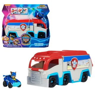 PAW Patrol , Pup Squad Patroller Teamfahrzeug mit Chase-Spielzeugauto PAW Patrol , Pup Squad Patroller Teamfahrzeug mit Chase-Spielzeugauto