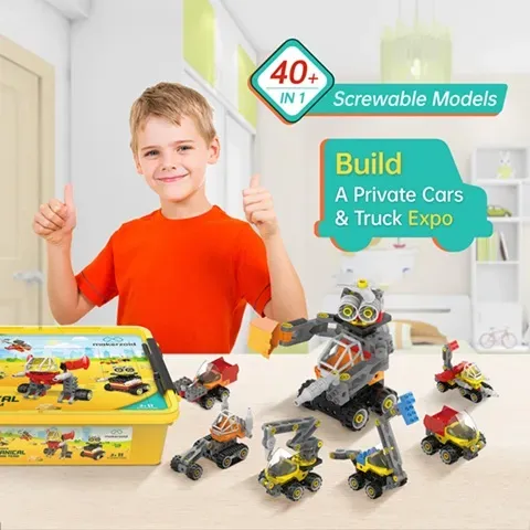 Makerzoid Big Blocks Maschinenbau ab 3 Jahren – Bild 2