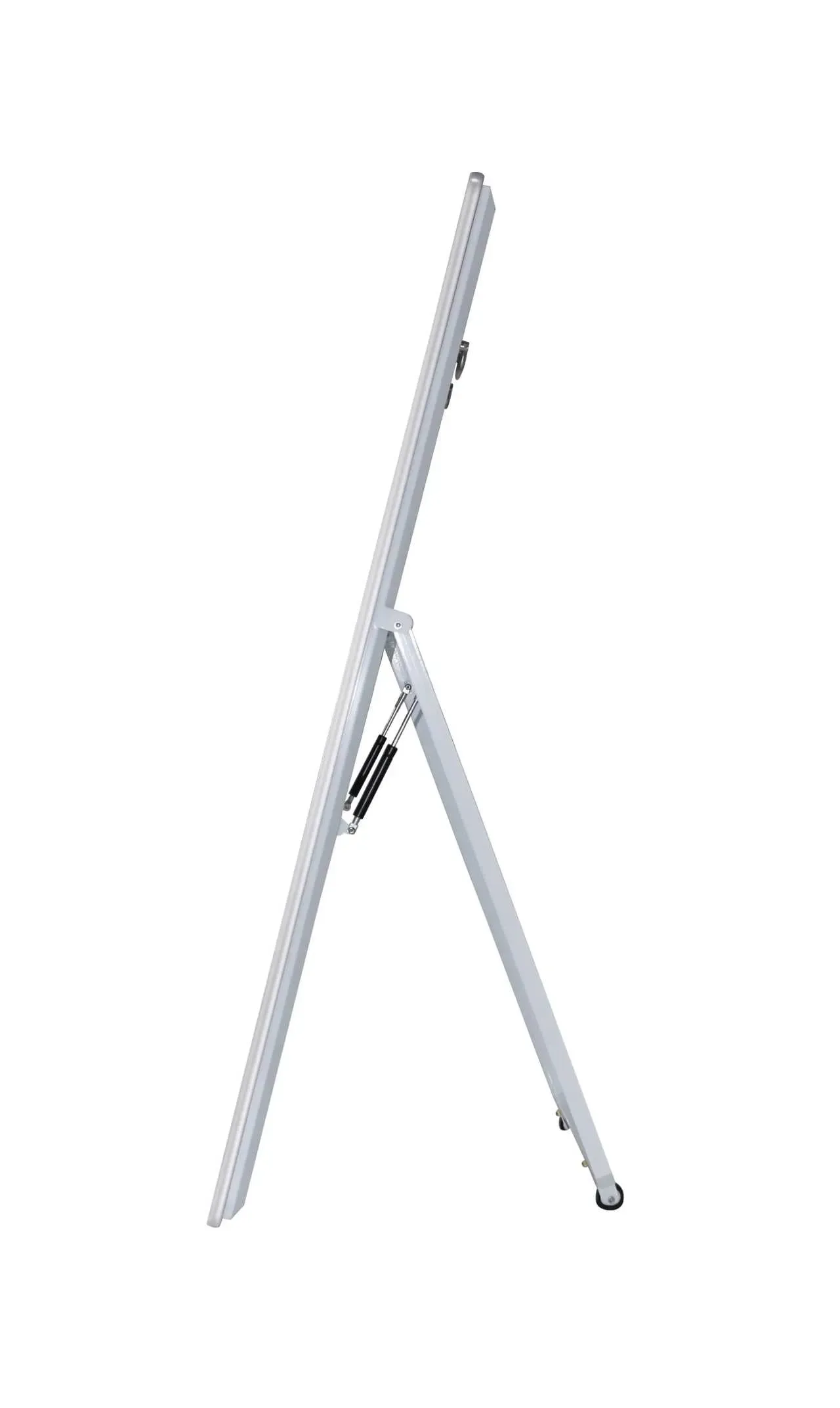 Allnet Standdisplay 43 Zoll Aufsteller mit Laufrollen, 700 Nits, HDMI, Farbe weiß – Bild 4