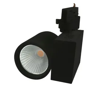 LED Stromschienenstrahler VLA 40W 45° warmweiß CRI>90 schwarz – 3-Phasen | Synergy 21 LED Stromschienenstrahler VLA 40W 45° warmweiß CRI>90 schwarz – 3-Phasen | Synergy 21