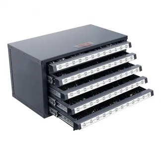 VEVOR Bohrer-Spender-Schrank, Bohrer-Organizer-Schrank mit fünf Schubladen für 13,1 mm bis 25 mm Stahl-Bohrer-Spender-Organizer-Schrank mit Etiketten, Stapelbarer Bohrer-Spender Aufbewahrung VEVOR Bohrer-Spender-Schrank, Bohrer-Organizer-Schrank mit fünf Schubladen für 13,1 mm bis 25 mm Stahl-Bohrer-Spender-Organizer-Schrank mit Etiketten, Stapelbarer Bohrer-Spender Aufbewahrung