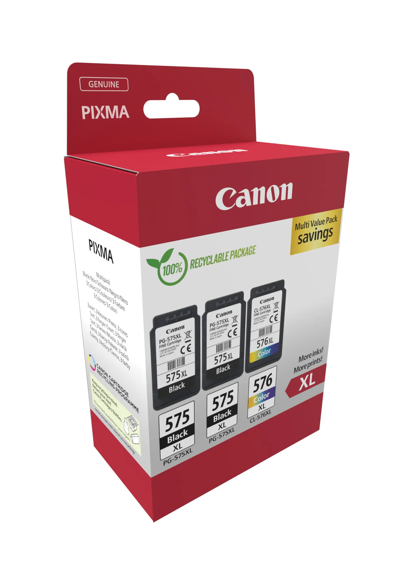 Canon PG-575XLx2/CL-576XL Triple Pack Canon PG-575XLx2/CL-576XL Triple Pack