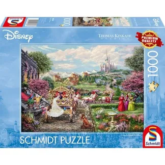 Thomas Kinkade Studios: Disney Dreams Collection – Cinderella Happily Ever After, Puzzle Thomas Kinkade Studios: Disney Dreams Collection – Cinderella Happily Ever After, Puzzle