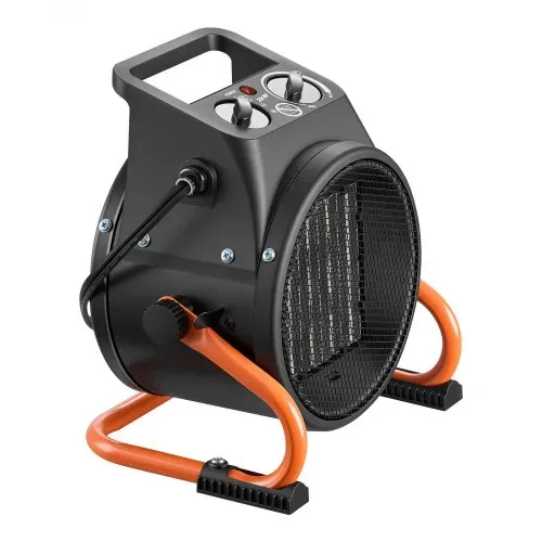 VEVOR Gewächshausheizung 2000W, Elektrischer PTC-Heizlüfter mit Ventilatorfunktion & 2 Heizstufen, Tragbarer Heizer mit Überhitzungsschutz & 15° Einstellbarer Heizwinkel, Elektroheizer für Gartenhaus – Bild 8
