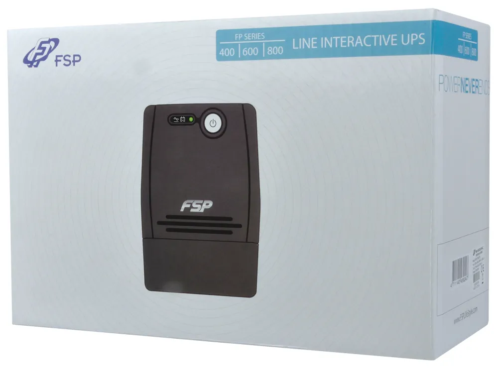 FSP FP 800 Unterbrechungsfreie Stromversorgung (USV) 0,8 kVA 480 W 2 AC-Ausgänge – Bild 4