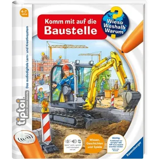 tiptoi Wieso? Weshalb? Warum? Komm mit auf die Baustelle, Lernbuch tiptoi Wieso? Weshalb? Warum? Komm mit auf die Baustelle, Lernbuch
