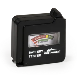 Batterietester McPower “EL-BT 6“ für AAA, AA, C, D, 9 V Batterien Batterietester McPower “EL-BT 6“ für AAA, AA, C, D, 9 V Batterien