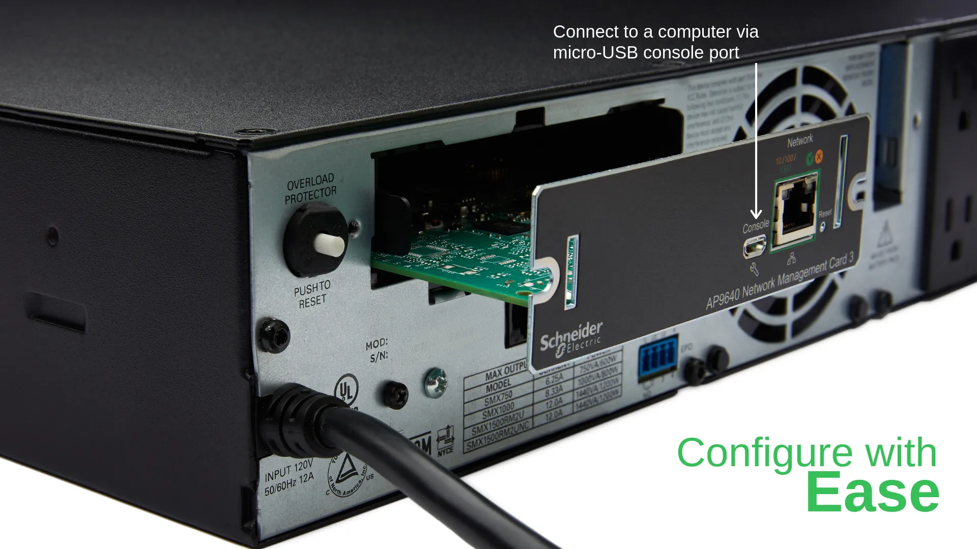 APC AP9640 Smart-UPS Netzwerkmanagementkarte (Gen3) – Bild 2