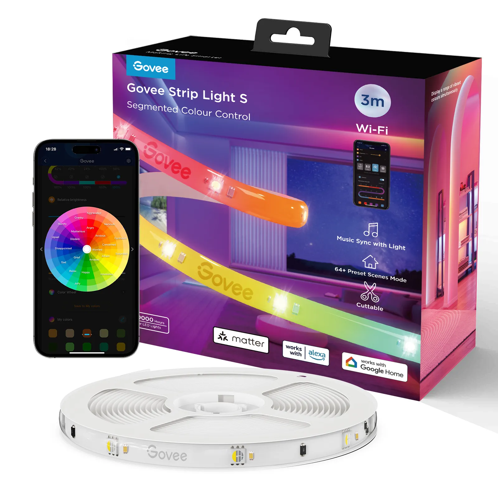 Govee H612F Intelligenter Leuchtstreifen Wi-Fi/Bluetooth – Bild 4