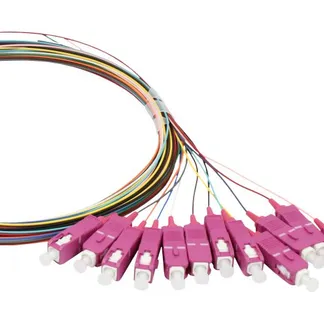 LWL-Pigtail-SC 50/125u, 2mtr. OM4, 12-Pack, farbig, Synergy 21, LWL-Pigtail-SC 50/125u, 2mtr. OM4, 12-Pack, farbig, Synergy 21,