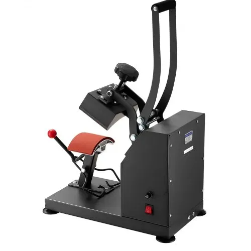 VEVOR CP2815-S Cap Hitzepresse 14x8cm Kappenpresse Mützenpresse Cap Heat Press Machine Heißpresse Transferpress mit Digitaler LED Temperatur und Zeitcontroller – Bild 9