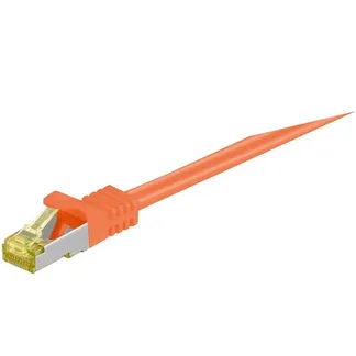 Patchkabel RJ-45 SFTP, mit Cat 7 Rohkabel Patchkabel RJ-45 SFTP, mit Cat 7 Rohkabel