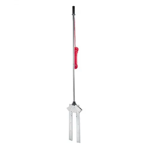 VEVOR Teichrechen, Wasser Unkrautrechen mit 939 mm max. Schnittbreite, Stahlklingen, See-Unkrautschneider mit 9 m Nylonseil, Seerechen zum Entfernen von Rohrkolben, Schilf, Seerosenblätter – Bild 10