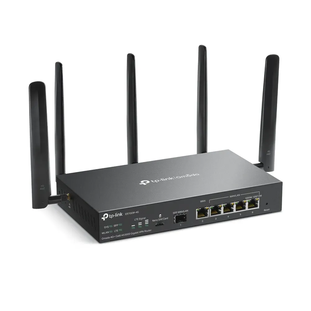 Omada by tp-link ER706W-4G - Omada AX3000 Gigabit VPN Router – Bild 3