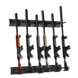VEVOR Waffenregal zur Waffenaufbewahrung, 6 Gewehre Gewehrhalter Waffentresor-Zubehör für Gewehre & Schrotflinten, Waffenhalter im Waffenschrank, Schrotflinten-Gewehrauflage 81,6 kg Gewichtskapazität VEVOR Waffenregal zur Waffenaufbewahrung, 6 Gewehre Gewehrhalter Waffentresor-Zubehör für Gewehre & Schrotflinten, Waffenhalter im Waffenschrank, Schrotflinten-Gewehrauflage 81,6 kg Gewichtskapazität