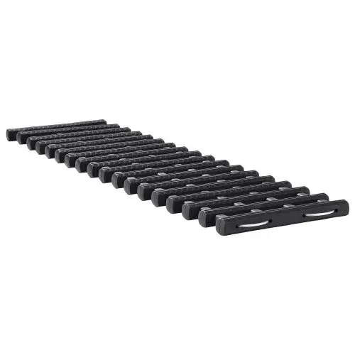 VEVOR 7 TONNEN Traktionsbretter mit TPR-Material, Bergungsbretter für Geländefahrzeuge/Autos/Pickups/SUVs/Wohnmobile, Paar Reifen-Traktionsmatten auf Schnee, Sand, Schlamm und losem Untergrund, Aufbewahrungstaschen, kurz, schwarz – Bild 9
