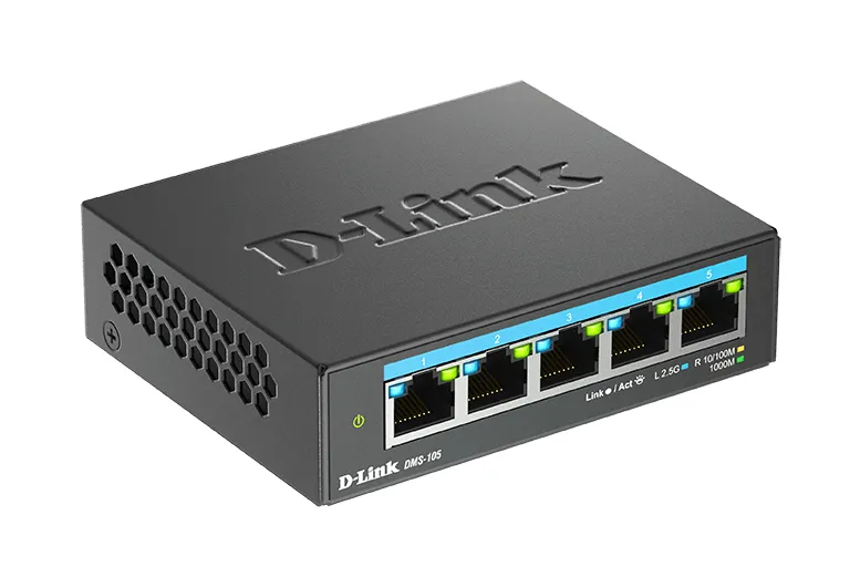 D-Link 5-Port 2.5G Multi-Gigabit Desktop Switch – Bild 2