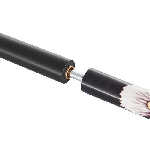 VEVOR Billardqueue 1 Stk. (1473,2 mm / 538 g) aus kanadischem Ahornholz mit mehrschichtiger Spitze & ABS-Verbindungsring & Farbbox, Billardstock für Bar Zuhause Büro Amerikanisches 9-Ball-Spiel – Bild 9