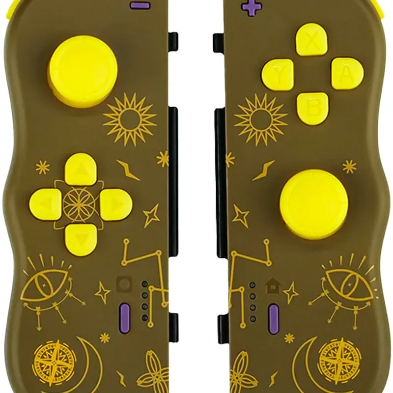 Lexip JVASWI00102 Gaming-Controller Braun, Gelb Bluetooth Gamepad Analog / Digital Nintendo Switch, Nintendo Switch OLED – Bild 2