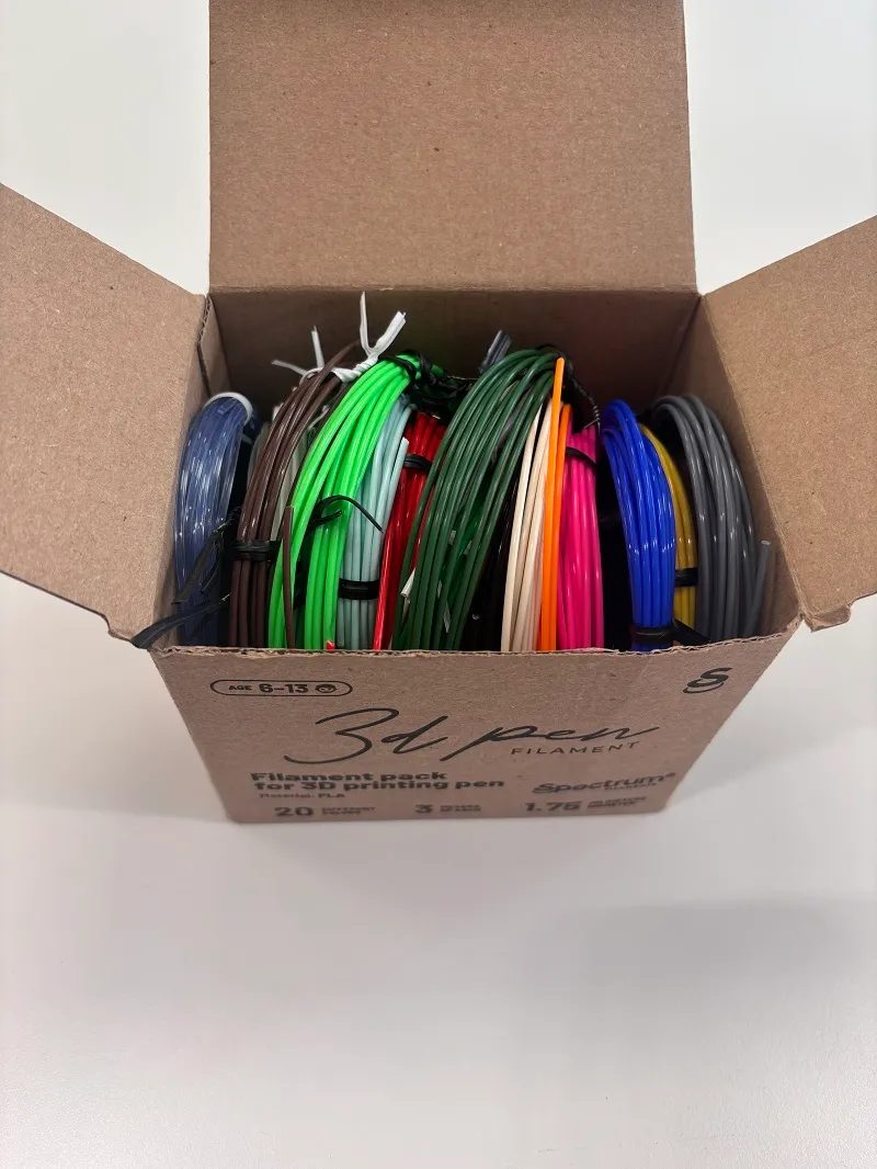 Spectrum 3D Filament für 3D Stifte 20 Farben á 3m Spectrum 3D Filament für 3D Stifte 20 Farben á 3m