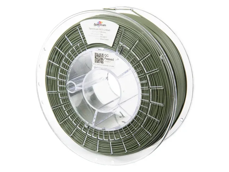 Filament Spectrum · PET-G MATT · OLIVE GREEN (RAL 6003) · 1.75mm · 1kg Filament Spectrum · PET-G MATT · OLIVE GREEN (RAL 6003) · 1.75mm · 1kg