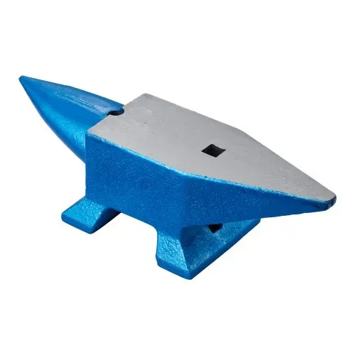 VEVOR Einzelhorn-Amboss 10 kg Stahlamboss, Schmiedestahlwerkzeuge mit rundem & quadratischem Loch, Amboss, robuster Schmied, Juwelier, langlebiges & robustes Metallschmiedewerkzeug – Bild 8