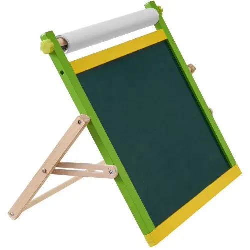 VEVOR Kindertafel, 3-in-1-hölzerne doppelseitige Spieltafel für Kinder mit magnetischem Whiteboard, Kreidetafel, Papierrolle, faltbarem Zeichenbrett mit Malzubehör für Kinder im Alter von 3-14 Jahren – Bild 9