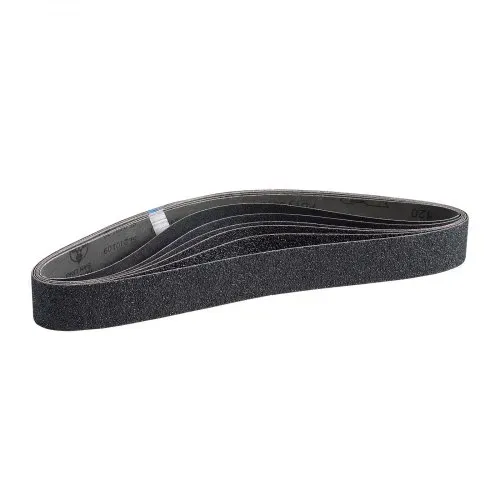 VEVOR Schleifbänder, 50x1066mm, 6 Stk. (36/40/60/80/100/120 Körnungen), aus Siliziumkarbid, Bandschleifpapier Bandschleifer, für Metallbearbeitung, Verbundwerkstoffe & Kunststoffveredelung – Bild 8