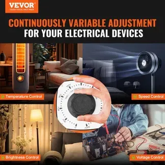 VEVOR 3000VA automatischer Stelltransformator mit variabler Spannung, 10 Ampere, 230 V Eingang, 0-300 V Ausgang, Wechselspannungsregler, mit LCD-Display, 4 zusätzlichen Sicherungen VEVOR 3000VA automatischer Stelltransformator mit variabler Spannung, 10 Ampere, 230 V Eingang, 0-300 V Ausgang, Wechselspannungsregler, mit LCD-Display, 4 zusätzlichen Sicherungen