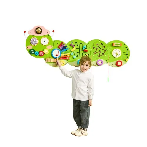 VEVOR 12-in-1 Montessori Busy Board, Montessori Motorikbrett für Bildung Frühe Entwicklung, Sensorisches Wandpaneel aus Holz für Kinder von 3-12 Jahren, Raupe-Wandspiel für Kindergarten Spielzimmer VEVOR 12-in-1 Montessori Busy Board, Montessori Motorikbrett für Bildung Frühe Entwicklung, Sensorisches Wandpaneel aus Holz für Kinder von 3-12 Jahren, Raupe-Wandspiel für Kindergarten Spielzimmer