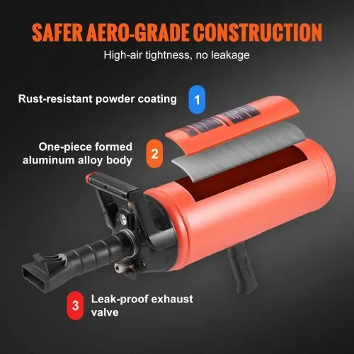 VEVOR Reifenwulstsitzer 9L Air Blaster Tragbarer Trigger-Sitzfüller – Bild 3