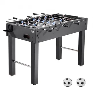 VEVOR Tischfußballtisch in Standardgröße (1212 x 610 x 838 mm), Indoor-Kickertisch für Zuhause, Familie und Spielzimmer, langlebiges Set, inkl. 2 Bällen & Punktezähler & 2 Getränkehaltern VEVOR Tischfußballtisch in Standardgröße (1212 x 610 x 838 mm), Indoor-Kickertisch für Zuhause, Familie und Spielzimmer, langlebiges Set, inkl. 2 Bällen & Punktezähler & 2 Getränkehaltern