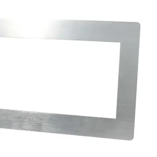 ALLNET Touch Display Tablet 14 Zoll zbh. Blende für Einbaurahmen Silber Breit ALLNET Touch Display Tablet 14 Zoll zbh. Blende für Einbaurahmen Silber Breit